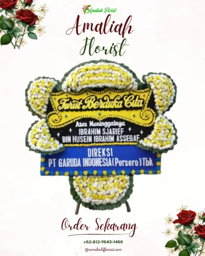 Papan Bunga Duka di Tenjojaya